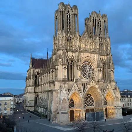 Le Clovis - Centre - Cathedrale Apartamento Reims Exterior foto