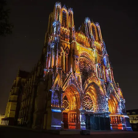 Le Clovis - Centre - Cathedrale Apartamento Reims Exterior foto